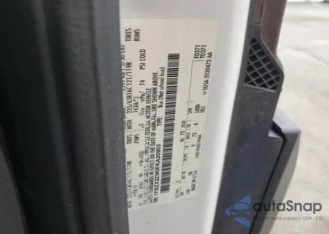 2015 Ford Transit T-350 из США, поврежденный, VIN 1FBZX2ZM0FKA20903